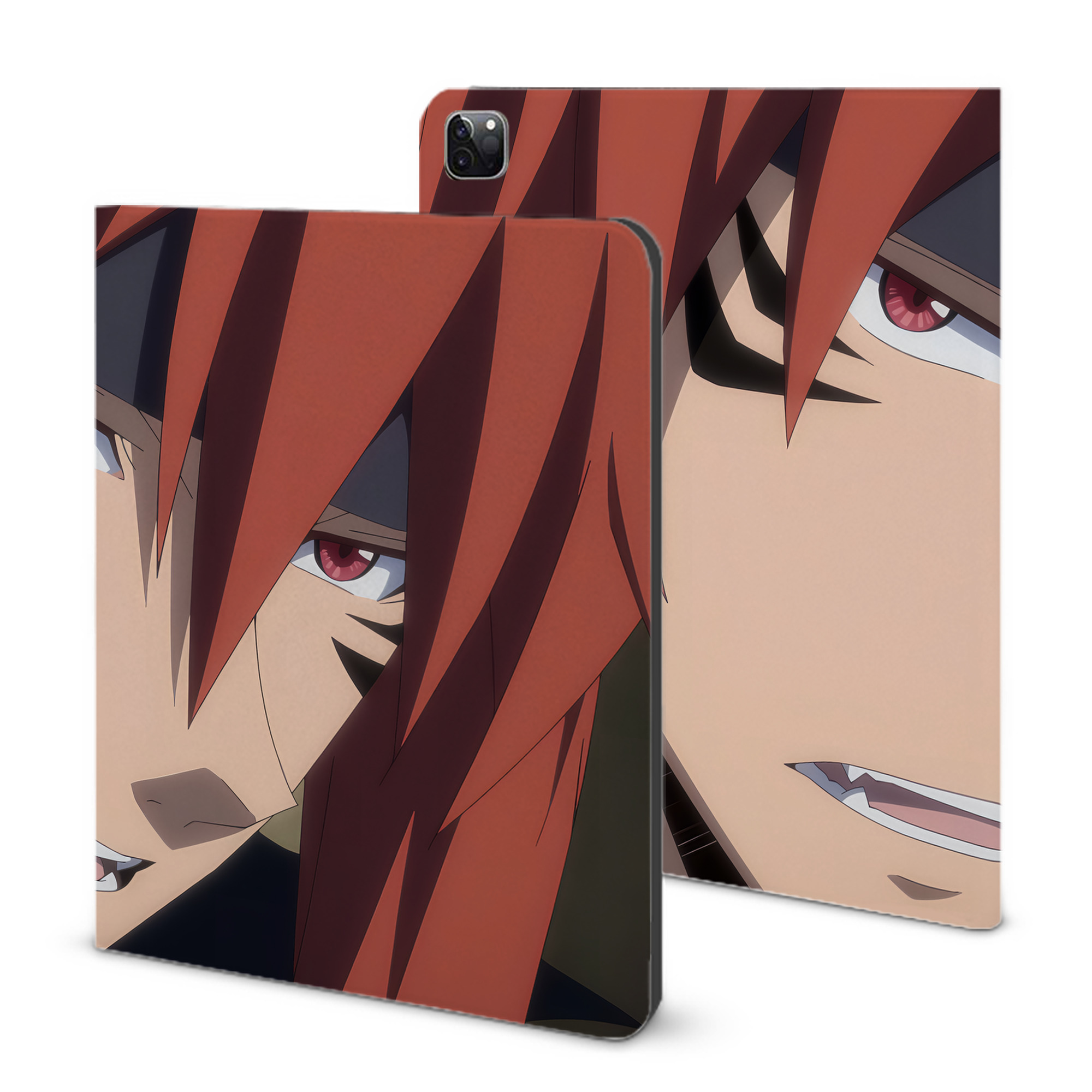 （画像用） 転スラ Regarding Reincarnated to Slime IPad ケース ブック型 PUレザー TPU 耐衝撃 軽量 薄型 ペン収納なし 全面保護 IPad 各モデル対応